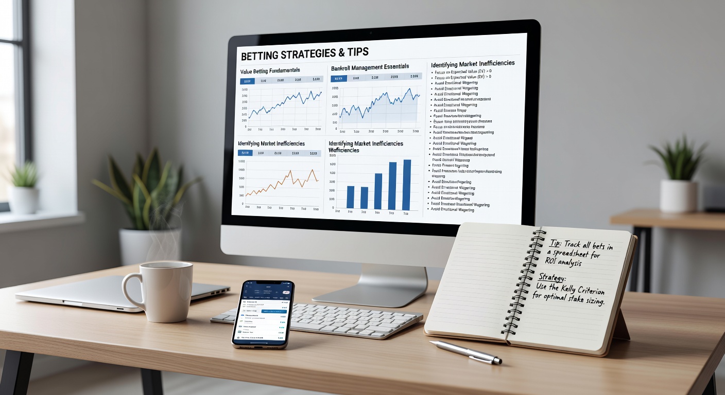Professional bettor reviewing live sports statistics on multiple screens