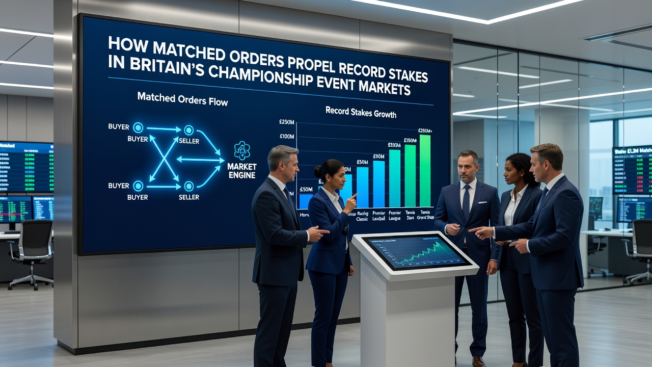 Chart showing stake volume growth in UK championship betting markets during 2026