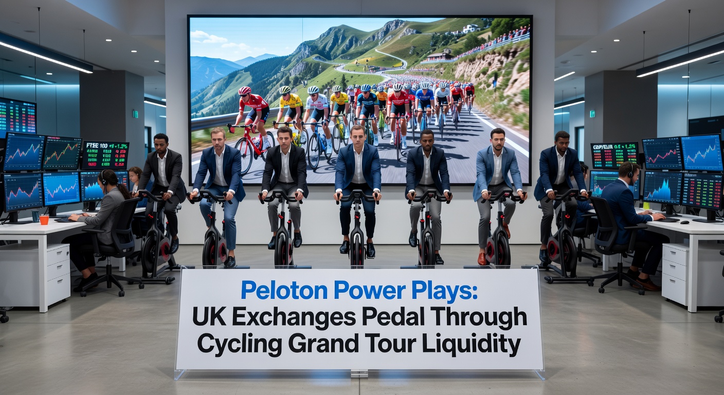 Explosive sprint finish on a Tour de France stage, with riders at full gas neck-and-neck across the finish line under cheering crowds